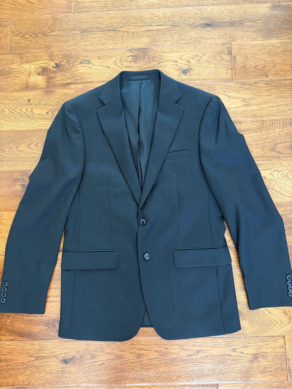 Calvin Klein Slim Fit Jacket in Black, Size 40R